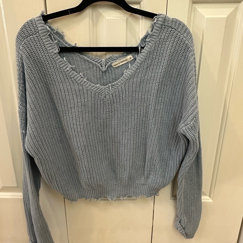 Blue sweater